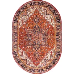NuLOOM Indoor/Outdoor Transitional Emblem Patrice Area Rug -Home Decor Shop GUEST af709431 9604 4694 9aa2 42436bd9c835