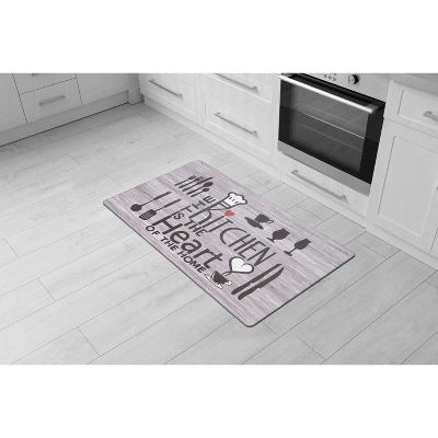World Rug Gallery 'Kitchen Is The Heart Of The Home' Anti-fatigue Mat 3 World Rug Gallery 'Kitchen Is The Heart Of The Home' Anti-fatigue Mat