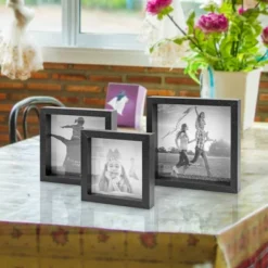 3pc Nesting Frame Set Black - Stonebriar Collection -Home Decor Shop GUEST b0310ed8 9c3f 499d b5c0 74e640b32b48