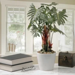 National Tree Company 21" Garden Accents Philodendron Flower