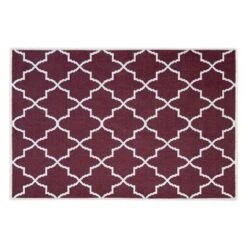 Sussexhome Lattice Collection Cotton Heavy Duty Low Pile Area Rug , 2' X 3' -Home Decor Shop GUEST b453e52b d631 41c2 b4df 43ff4fbaa79f