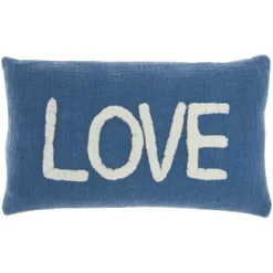 12"x21" Oversize Life Styles 'Love' Tufted Lumbar Throw Pillow - Mina Victory -Home Decor Shop GUEST b60bbca1 78cb 463f 88a7 f5dce4280677