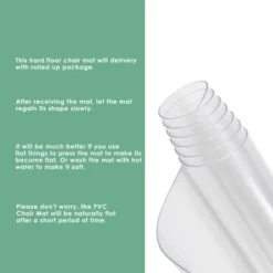 Costway 47'' X 47'' PVC Chair Floor Mat Home Office Protector For Home Office -Home Decor Shop GUEST c10fe36d 7e1e 4fc0 9997 d087dba73d01