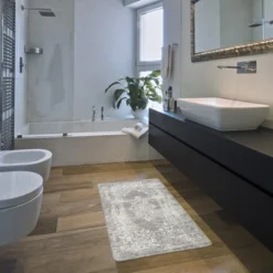 World Rug Gallery Distressed Traditional Vintage Design Anti Fatigue Standing Mat -Home Decor Shop GUEST c41be028 4715 46b1 91b2 649b61cf092d