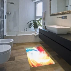 World Rug Gallery Contemporary Waves Anti-Fatigue Standing Mat -Home Decor Shop GUEST c79cd976 d271 4d7e 9441 99b1df3007b2