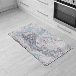 World Rug Gallery Contemporary Marble Anti-Fatigue Standing Mat -Home Decor Shop GUEST c7f52d92 ec93 474c aa7b 097bb3d56099