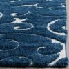2'3"x4' Swirl Loomed Accent Rug Dark Blue/Cream - Safavieh -Home Decor Shop GUEST ca9bbcb6 51e7 4060 b08b 17c1e1c64cd2