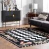 Angla Rooster Kitchen Area Rug Black - NuLOOM -Home Decor Shop GUEST cca84cfb 6813 4340 8c33 a15aa6f2893c