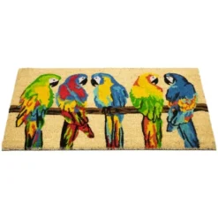 Northlight Toffee And Multicolor Parrots Coir Outdoor Doormat 18" X 30" 9 Northlight Toffee And Multicolor Parrots Coir Outdoor Doormat 18" X 30" -Home Decor Shop GUEST cf8c3950 0ba8 4bd8 aee4 6c630fdfacc3