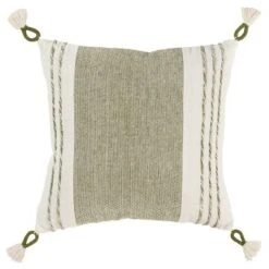 20"x20" Oversize Color Block Square Throw Pillow Cover - Rizzy Home -Home Decor Shop GUEST d1186d16 c50d 4452 a2ec fe962241aa52