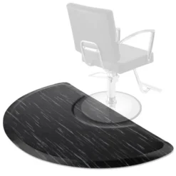 Saloniture Salon & Barber Shop Chair Anti-Fatigue Floor Mat - Black Semi Circle -Home Decor Shop GUEST d313eb2c 23dd 4733 b2d6 5b7f5f3c8fbe