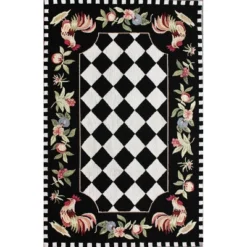 Angla Rooster Kitchen Area Rug Black - NuLOOM 21 Angla Rooster Kitchen Area Rug Black - NuLOOM -Home Decor Shop GUEST d3df06e2 d034 4c94 b097 0585751d67c9