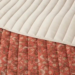 Voile Floral Printed Quilt Bronze - Threshold™ -Home Decor Shop GUEST d60d2656 16f3 4d4f 863b baa41e904187