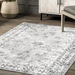 NuLOOM Ren Vintage Floral Machine Washable Area Rug -Home Decor Shop GUEST d905614c bed0 4216 86b0 c4361741e23a
