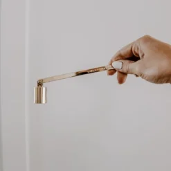 Sweet Water Decor Gold Candle Snuffer - 6.25"