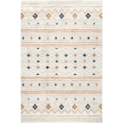 NuLOOM Sevanna Distressed Global Trellis Area Rug 25 NuLOOM Sevanna Distressed Global Trellis Area Rug -Home Decor Shop GUEST db53ff4f 37ee 4470 abbf ed328da67c00