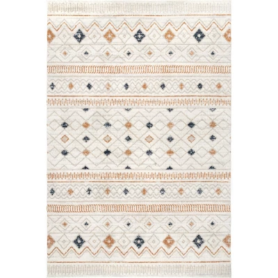 NuLOOM Sevanna Distressed Global Trellis Area Rug 12 NuLOOM Sevanna Distressed Global Trellis Area Rug - Image 10