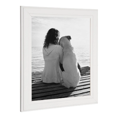 8" X 10" Kieva Tabletop Frame White - Kate & Laurel All Things Decor 4 8" X 10" Kieva Tabletop Frame White - Kate & Laurel All Things Decor - Image 2
