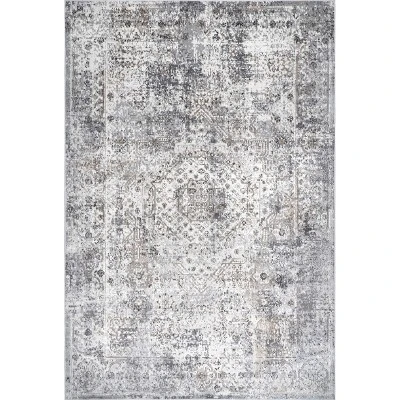NuLOOM Lola Distressed Medallion Area Rug 12 NuLOOM Lola Distressed Medallion Area Rug - Image 10