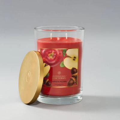 19oz Jar Candle Apple And Acorn Home Scents - Chesapeake Bay Candle 4 19oz Jar Candle Apple And Acorn Home Scents - Chesapeake Bay Candle - Image 2