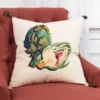 20"x20" Oversize Artichoke Square Throw Pillow Cover Green - Rizzy Home -Home Decor Shop GUEST e0674b8f cbdb 4065 b442 ab200f472f05