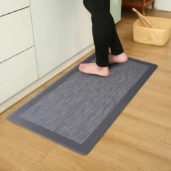 20" X 39" Piermont Anti-Fatigue Kitchen Floor Mat Gray - J&V Textiles