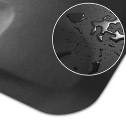 Saloniture Salon & Barber Shop Chair Anti-Fatigue Floor Mat - Black Semi Circle -Home Decor Shop GUEST e553ecd1 68c5 47cf 8eb4 b229eae5eda9