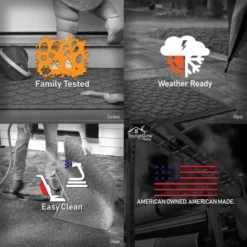 3' Aqua Shield Pine Tree Skirt Round Mat Evergreen - Bungalow Flooring -Home Decor Shop GUEST e76cc85e ad2a 460b af82 07a73da27001