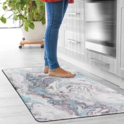 World Rug Gallery Contemporary Marble Anti-Fatigue Standing Mat -Home Decor Shop GUEST eaa7a40f dee3 494c a927 47e477105d43