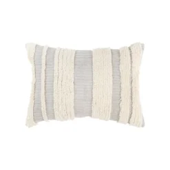 14"x20" Oversize Modern Farmhouse Lumbar Throw Pillow Cover - Rizzy Home -Home Decor Shop GUEST f17ae442 f344 4223 bf4c 66d8a87454d6