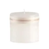 Northlight 3.25" White Traditional Cylindrical Outdoor Pillar Candle -Home Decor Shop GUEST f7514b88 3d3b 43be a347 ce4dbe1076b5