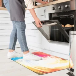 World Rug Gallery Contemporary Waves Anti-Fatigue Standing Mat -Home Decor Shop GUEST fc3fdb4b 67d2 41c2 81ab 0f556d4d7592