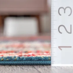 NuLOOM Qiana Emblem Fringe Area Rug -Home Decor Shop GUEST fd4a6b5d c983 4844 aac8 e7b60cee336e