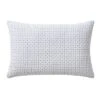 16"x24" Oversized Puff Embroidery Lumbar Throw Pillow White/Gray - VCNY Home -Home Decor Shop GUEST fe1b483b fe48 4393 9edd 003df30c88f9