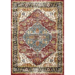 NuLOOM Indoor/Outdoor Transitional Medallion Muriel Patio Area Rug -Home Decor Shop GUEST ffb89ae7 a03a 4361 819c ddb05a7e870a